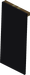 Bannière noire murale black_wall_banner