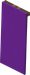 Bannière violette murale purple_wall_banner